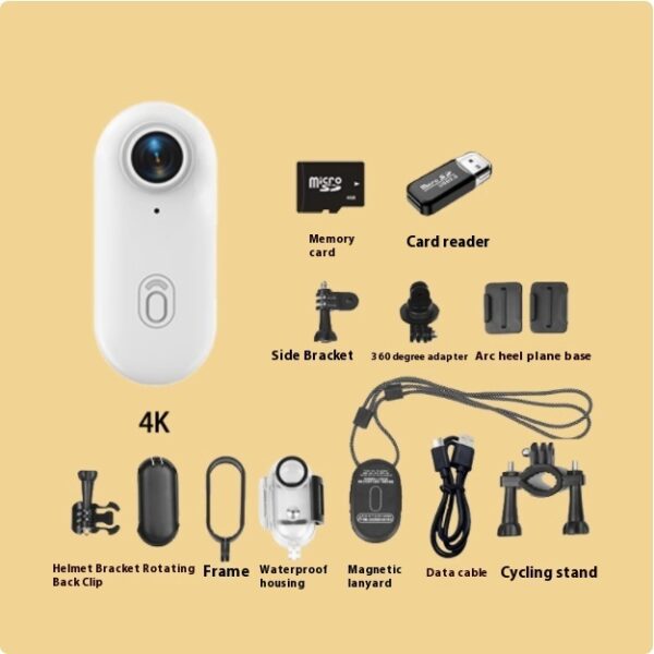 Thumb Sports Camera Outdoor Sports Camera In Helmet Motorcycle Bike Sport Mini Filming Bicycle Action 4K Professional Body Cam And Video Cameras - Image 6