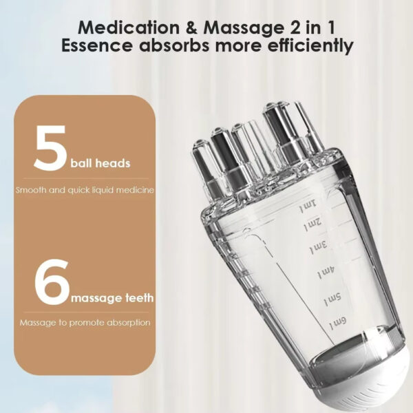 Mini Medicine Guide Comb - Roller Ball Massage Comb - Scalp Medicine Liquid Applicator For Hair Growth And Strong Roots - Image 8