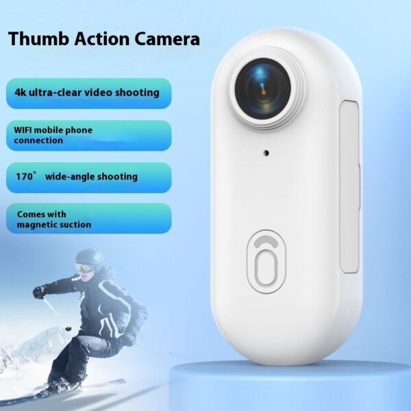 Thumb Sports Camera Outdoor Sports Camera In Helmet Motorcycle Bike Sport Mini Filming Bicycle Action 4K Professional Body Cam And Video Cameras - Image 9
