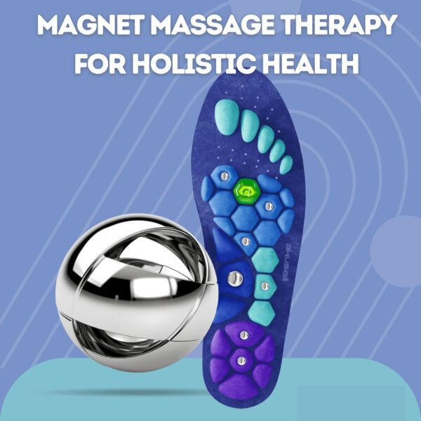 Magnetic Therapy Health Care Acupoint Foot Massage Insoles For Men And Women - Image 6
