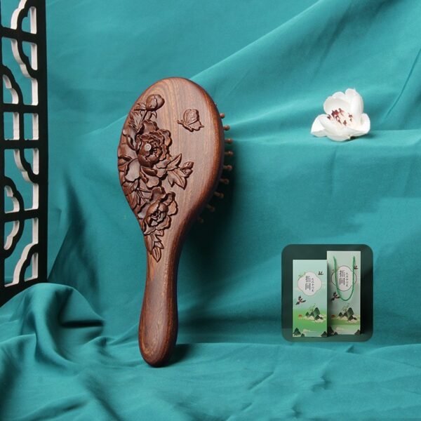 Large Wooden Airbag Massage Comb - For Women Only - Image 6