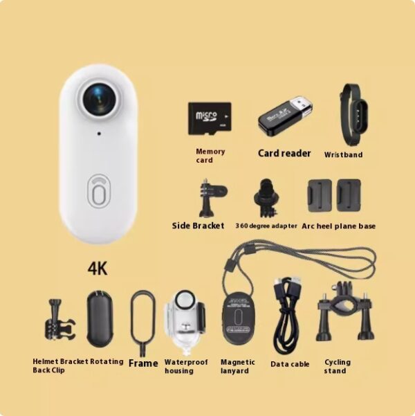 Thumb Sports Camera Outdoor Sports Camera In Helmet Motorcycle Bike Sport Mini Filming Bicycle Action 4K Professional Body Cam And Video Cameras - Image 10