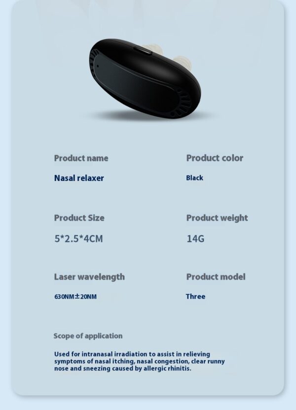 Allergic Chronic Intelligent Infrared Nasal Relief Device - Image 5