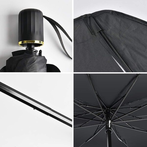 Foldable Reflector Windshields Umbrella Car Windshield Sun Shade UV Rays And Heat Sun Visor Protector - Image 5